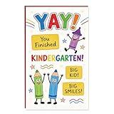 Hincoo Kindergarten Graduation Card for Boys Girls,Funny 2026 Kindergarten Graduation Gift Decorations for Daughter Son Niece Nephew Granddaughter Grandson Family Kids
