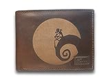 Nightmare Before Christmas Jack Skellington Genuine Cowhide Leather Laser Engraved Engraving...