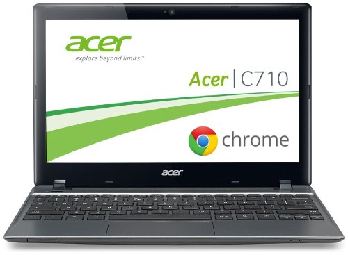 Preisvergleich Produktbild Acer C710 29,4 cm (11,6 Zoll) Chromebook (Intel Celeron 847, 1,1GHz, 2GB RAM, 320GB HDD, Intel HD, Chrome) grau