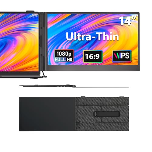 Portable 14 1080P Laptop Screen Extender