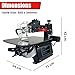 Bucktool 406mm Variable Speed Scroll Saws for Woodworking, 80W Power Scroll Saw with Rotating Saw Arm, Quick-Change Blade System for Craft, Model Making, Precision Woodworking