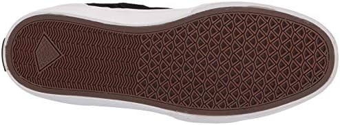 Emerica mens Pillar Mid Top Vulc Skate Shoe, Black/White/Gold, 10 US | Image 3