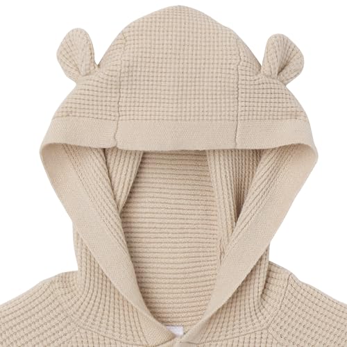 Modern Moments by Gerber Baby Neutral Sweater Knit Romper, Beige, Newborn