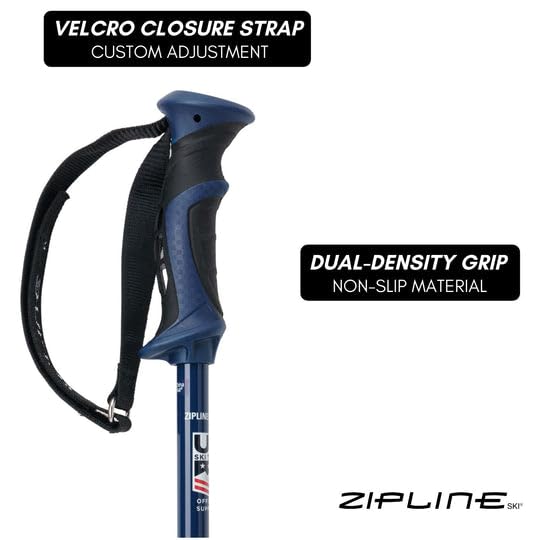 Zipline Blurr 16.0 - Bastoncini da sci, in grafite e carbonio composito