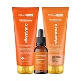 Kit Skin Care Melasma Clareador de Melasma Elimina Manchas da Pele 3 Produtos Limpeza Facial