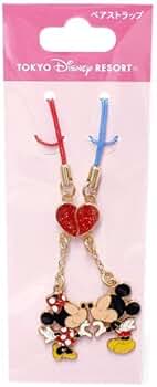 Amazon.co.jp: ミッキーマウス ミニーマウス ハートペアストラップ Amazon.co.jp: ミッキーマウス ミニーマウス ハートペアストラップ