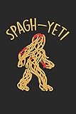  Spagh-Yeti: Spaghetti Yeti Pasta. Graph Paper Composition Notebook to Take Notes at Work. Grid, Squared, Quad Ruled. Bullet Point Diary, To-Do-List or Journal For Men and Women.