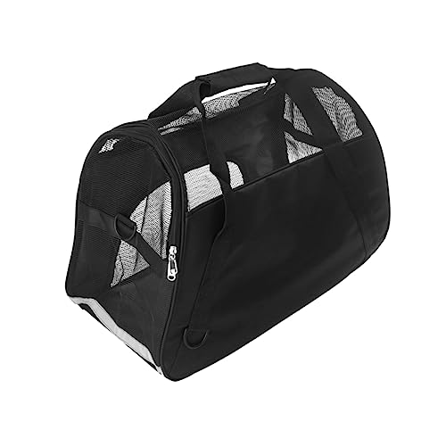 SUPVOX Borsa Per Animali Domestici e Trasportino Per Cani in Rete Traspirante 4 Lati, Taglia L, Resistente, Spaziosa e Confortevole, Per Viaggi, Campeggio e Visite Turistiche