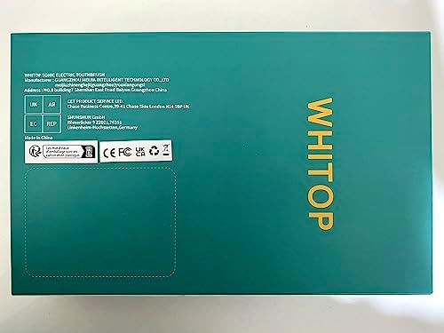 WHITOP CD-02 Pro Sonic Electric Toothbrush for Adults Wireless Charging Rechargeable Electronic Tooth Brush with 4 Modes, Pressure Sensor, Smart Timer, Once Charge for 240 Days