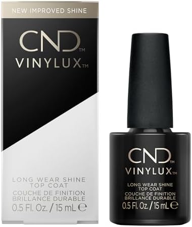 CND Vinylux Longwear Shine Top Coat Nail Polish, 0.5 fl oz