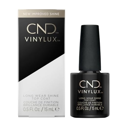 Top Coat Longwear Nail Polish by CND, Gel-like Shine & Chip Resistant, High Gloss, 0.5 Fl Oz