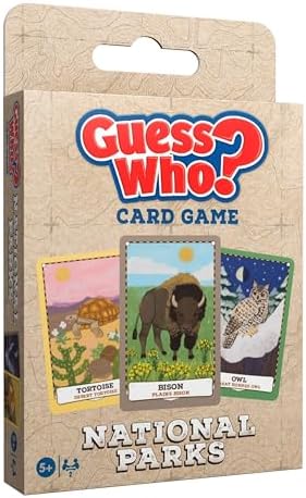 Guess WHO? Card Game: National Parks Edition, Featuring Iconic Wi...