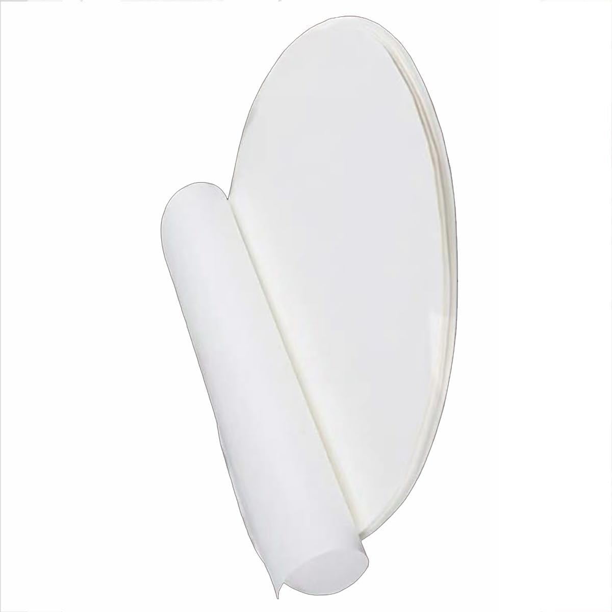 Papel de filtro cuantitativo de alta pureza for filtración de laboratorio, resistente a ácidos y álcalis, velocidad media, bajo contenido de cenizas, 100 Uds.(12.5cm)