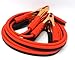 DLUX 200 Amp 10 Gauge No Tangle Battery Booster Cables 12 Feet with Free Travel Case Jumper Cables Extra Long 12ft