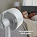 Shark FlexBreeze Pedestal & Tabletop Oscillating Fan with Remote, Indoor & Outdoor, Portable, Corded & Cordless with InstaCool Misting Attachment, White, FA222WH
