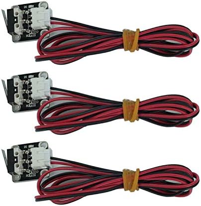 DEVMO 3D Printer Limit Switch Mechanical Switch Module End Stop Switch with 39.4" Cable for Ramps RepRap Tevo Tornado