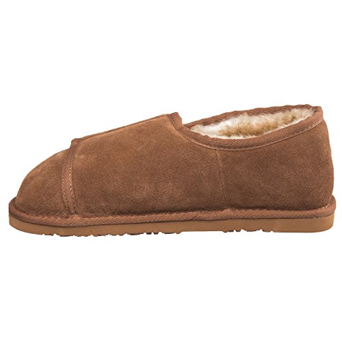 Lamo Sheepskin Bootie Wrap Slipper - Wo Chestnut - Large (W8-9) Wide2