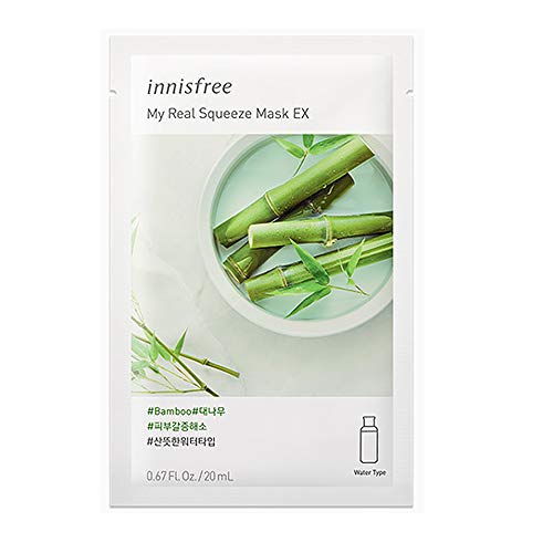 Innisfree My Real Squeeze Mask Sheet 18 types 20m x 5 pcs 