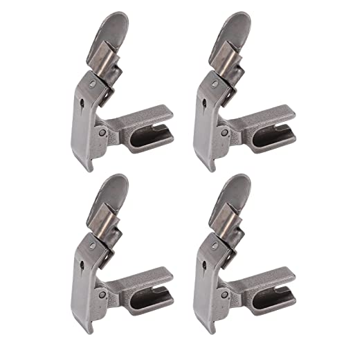 Prensatela para dobladillo enrollado, juego de 4 piezas de acero inoxidable miniatura 3
