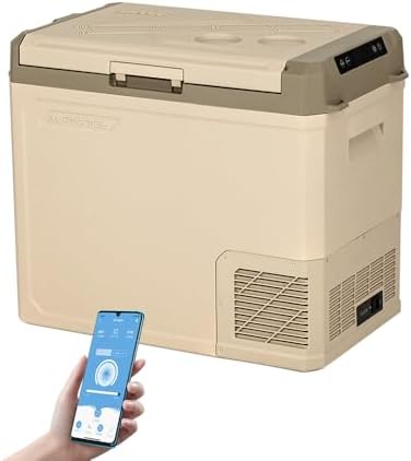 Alpicool GE50 45L Kompressor Kühlbox, 12v Mini Camping kühlschrank Tragbare für Auto