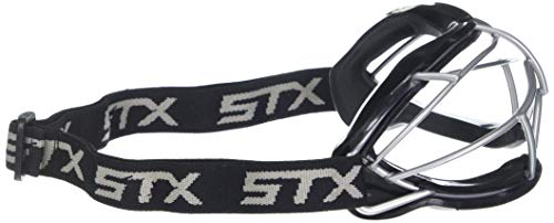 Stx Lacrosse 4Sight+ S Adult Goggle Silicone, Black #TOP2