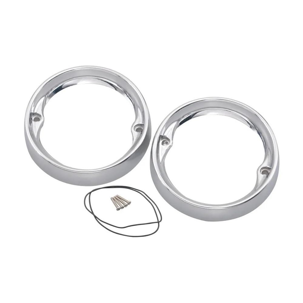 Lentille de feu clignotant moto de finition précise pour Touring et Glide - 8