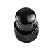 Estone Black Dual Concentric Dome Knob Volume Tone Blend Control Bass Guitar 2 IN 1 Parts