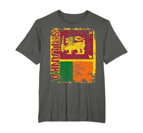 SRI LANKA Drapeau | Hommes Femmes Enfants SRI LANKA T-Shirt