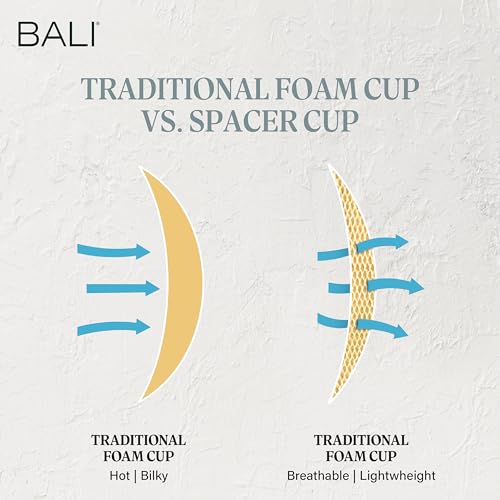 Image of Bali Women's Everyday Bras for Women - One Smooth U Underwire Bras - Adjustable, Supportive & Comfy, Plus Size