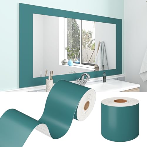 WESTICK Teal Mirror Frame Border