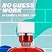 ACT Anticavity Zero Alcohol Fluoride Mouthwash 18 fl. oz., With Accurate Dosing Cup, Cinnamon (Pack of 1)