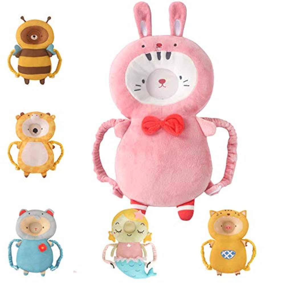 Amazon.co.jp: Monsatto 赤ちゃん 転倒防止 リュック 綿表地