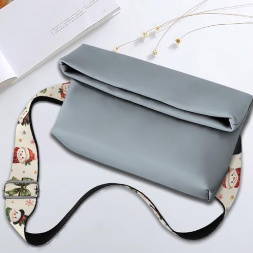 Image of Jeiento Wide Purse Strap Wide Shoulder Strap Adjustable Replacement Belt Soft Guitar Shoulder Straps for Women Girls Gifts
