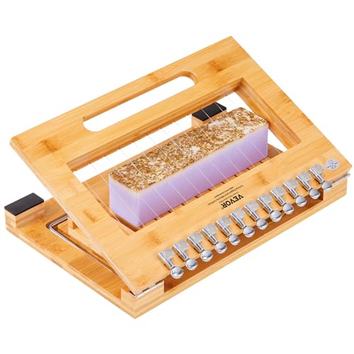Vevor SOAP CUTTER 1-12 BARS Soap Cutter For Soap Making, Cut 1-12 Bars(1 Inch), Bamboo Soap Slicer With Steel Wire thumb #10