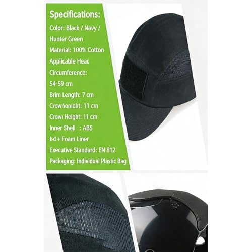 Casco ABS resistente a los golpes para ciclistas urbanos con gorra de equitación 6