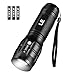 Price comparison product image LE Torch, CREE LED Torch, Adjustable Focus Tactical Flashlight, Super Bright, Pocket Size. Suit for Camping, Cycling, Running, Dog Walking and More Outdoor Use, 3 AAA Batteries Included