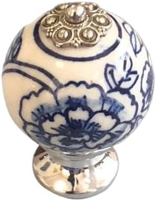 PAQWTYB Pulls, Ceramic Cabinet Drawer knobs,Dresser Pull Handle