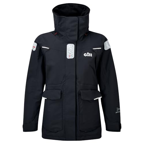 Gill Womens OS2 Offshore/Coastal Sailing Jacket 2023 - Graphite 10