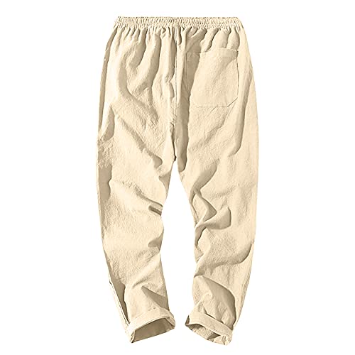 Men's Work Pants Joggers Pants with Deep Pockets in Loose-Fit Style Baggy Cargo Pants, M-5XL