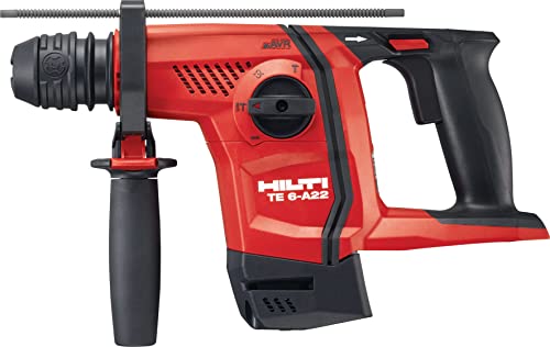 Hilti 2162910 Martillo perforador a batería TE 6-A22 (22V, Tareas de perforación con y sin...