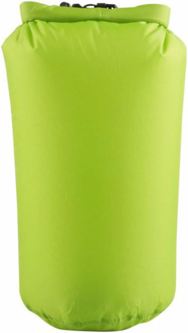 L Waterproof Dry Bag for Kayaking and Rafting Green Nylon