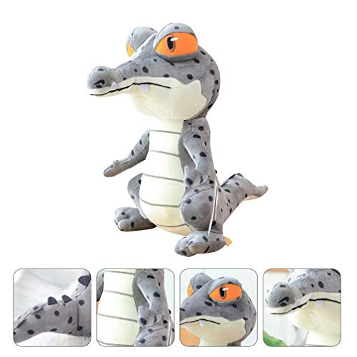 STOBOK Jacaré Brinquedo de Pelúcia Desenho Animado Animal Boneca de Pelúcia Crocodilo Boneca de Pelú