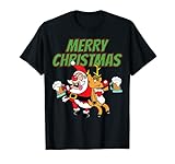 Photo Gallery divertente renna merry christmas avvento babbo natale maglietta Photo Gallery divertente renna merry christmas avvento babbo natale maglietta