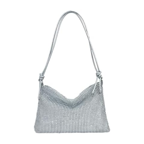 Sac de Soirée EUPSIIU Argenté Cover