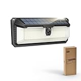 Philips Lampe Solaire Extérieur avec Détecteur, 258 LEDs Sécurité, 3 Modes, Étanche pour J...