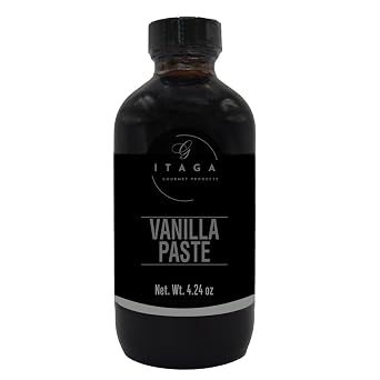 Vanilla Bean Paste Made with the Finest Vanilla Beans for Intense & Aromatic Flavor Gourmet Paste to Transform Baking, Desserts & B 4.24 Oz