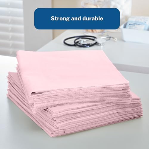 McKesson Drape Sheets [100 Count] Disposable Sheet for Bed, Massage, Exam, Medical, 2-Ply Tissue, Latex-Free, 40 x 48 in, Mauve - Thumbnail 4