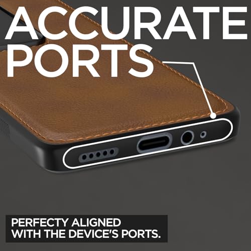 Image of Pikkme Vivo V29 / V29 Pro 5G Back Cover | Flexible Pu Leather | Full Camera Protection | Raised Edges | Super Soft-Touch | Bumper Case for Vivo V29 / V29 Pro 5G (Brown)