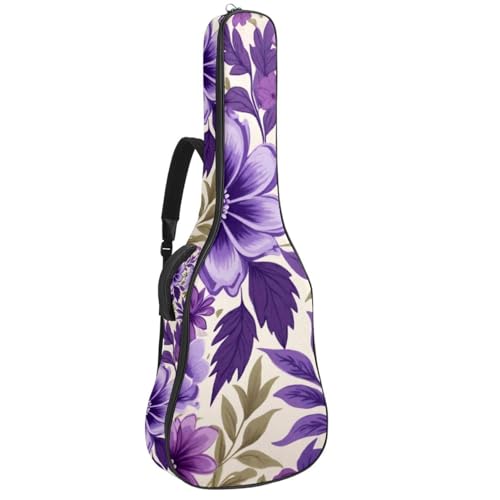Housse guitare acoustique 101,6 cm imperméable et rembourrée multicolore
