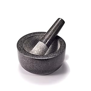 Supremery XXL Granit Mörser und Stößel